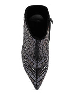 Load image into Gallery viewer, Extravagance Mirror Embellished Stiletto Boots