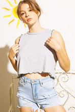 Load image into Gallery viewer, LETTUCE MERROW EDGE TANK CROP TOP