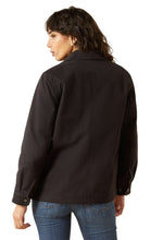 Load image into Gallery viewer, Ariat Women's Black Western Canvas Chore Jacket