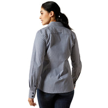 Load image into Gallery viewer, Ariat Women's  Blue Stripe Kirby Shirt