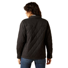 Load image into Gallery viewer, Ariat Women's Black Grizzly Quilted Barn Jacket