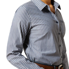 Load image into Gallery viewer, Ariat Women's  Blue Stripe Kirby Shirt