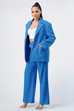 Load image into Gallery viewer, ATHINA CASUAL LOOSE FIT BLAZER AND PANTS