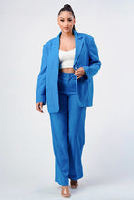 Load image into Gallery viewer, ATHINA CASUAL LOOSE FIT BLAZER AND PANTS