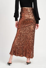 Load image into Gallery viewer, ROUND WIN HIGH WAIST MAXI SKIRT