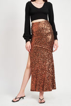 Load image into Gallery viewer, ROUND WIN HIGH WAIST MAXI SKIRT
