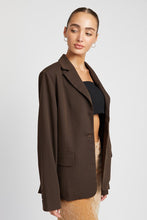 Load image into Gallery viewer, Ollie OVERSIZED CUTEDGE DETAIL BLAZER