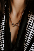 Load image into Gallery viewer, The Harlowe Horsebit Necklace in Silver