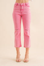 Load image into Gallery viewer, The Flamingo Rhinestone Jeans