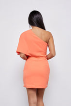 Load image into Gallery viewer, Olivia One Shoulder Wrap Dress