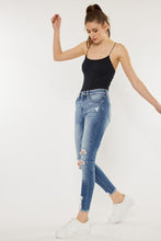 Load image into Gallery viewer, Molly High Rise Fray Hem Ankle Skinny