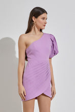 Load image into Gallery viewer, Salone One Shoulder Ruffle Dress