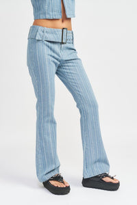 THE PLAZA LOW RISE FLARED JEANS