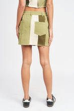 Load image into Gallery viewer, THE DAY HIGH RISE COLOR BLOCK SKIRT