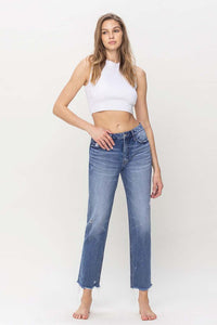 Sissy High Rise Straight Jeans