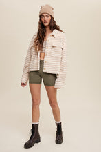 Load image into Gallery viewer, Mindy Plaid Fleece Shacket