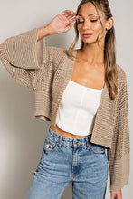 Load image into Gallery viewer, PSL EYELET KNIT CARDIGAN
