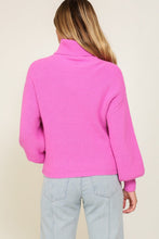Load image into Gallery viewer, Louise Rib Knitted Turtleneck Sweater