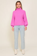 Load image into Gallery viewer, Louise Rib Knitted Turtleneck Sweater