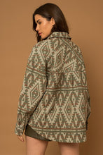 Load image into Gallery viewer, Cactus Desert Aztec Print Shacket