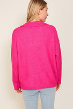 Load image into Gallery viewer, Mel Sweater Top with V-Shape Criss Cross Tie Neck