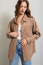 Load image into Gallery viewer, MANNIN QUILTED BUTTON DOWN JACKET