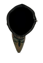 Load image into Gallery viewer, South Point Glimmer Rhinestones Embellished Shimmer Calf Boots
