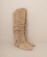 Load image into Gallery viewer, Thea - Fold Over Slit Jean Boots