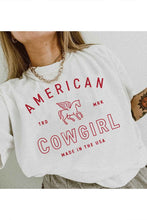 Load image into Gallery viewer, AMERICAN COWGIRL GRAPHIC TEE / T-SHIRT