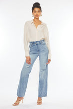 Load image into Gallery viewer, Hannah Wide Leg Straight Jeans