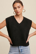 Load image into Gallery viewer, Belen Soft Touch Cropped Knit Vest