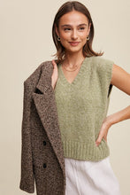 Load image into Gallery viewer, Belen Soft Touch Cropped Knit Vest