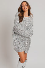 Load image into Gallery viewer, BALL DROP Long Sleeve Sequin Mini Dress