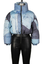 Load image into Gallery viewer, BROOKSHIRE DENIM INSPIRED PUFFER JACKET