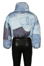 Load image into Gallery viewer, BROOKSHIRE DENIM INSPIRED PUFFER JACKET