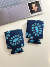 Load image into Gallery viewer, Turquoise Squash Koozie (2 sizes)
