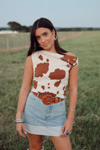 Load image into Gallery viewer, The Athens Top in Animal Print
