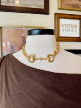 Load image into Gallery viewer, The Horse Bit Chain Necklace