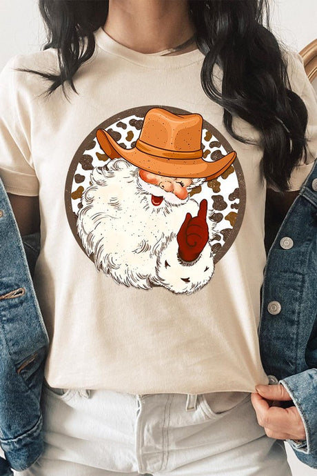 Cowboy Santa Short Sleeve