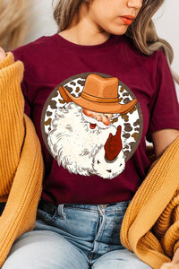 Cowboy Santa Short Sleeve