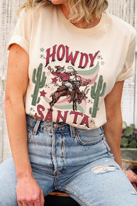 Howdy Santa SHORT SLEEVE