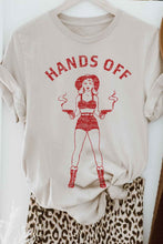 Load image into Gallery viewer, HANDS OFF COWGIRL GRAPHIC TEE