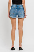 Load image into Gallery viewer, Super High Rise Button Up Mom Shorts