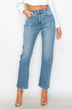 Load image into Gallery viewer, TUMMY CONTROL HIGH RISE STRAIGHT JEANS