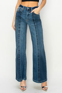 JAMLEE HIGH RISE RELAXED FLARE JEANS
