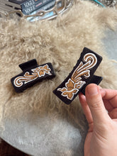 Load image into Gallery viewer, The Floral Tooled Hair Clip