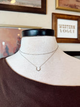 Load image into Gallery viewer, The Double Layer Horseshoe Necklace {GOLD + SILVER}
