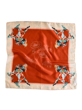 Load image into Gallery viewer, Poppy Cowgirl: Western Scarf Bandana Silk Tencel Wild Rag