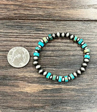 Load image into Gallery viewer, Turquoise Stretch Bracelet