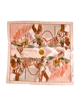 Load image into Gallery viewer, September Ride Cowgirl Silk Scarf Wild Rag
